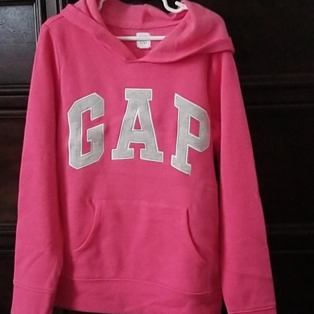 NWOT Girls Pink Medium Gap Hoodie